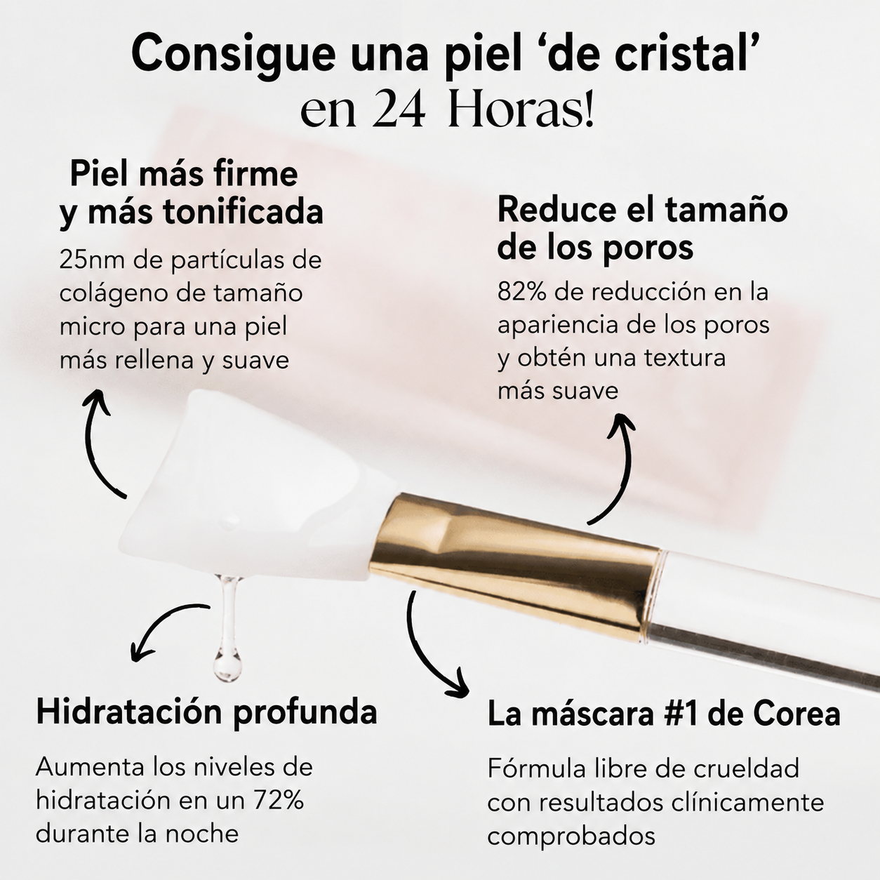 Mascarilla de colágeno