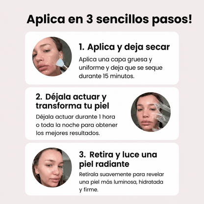 Mascarilla de colágeno